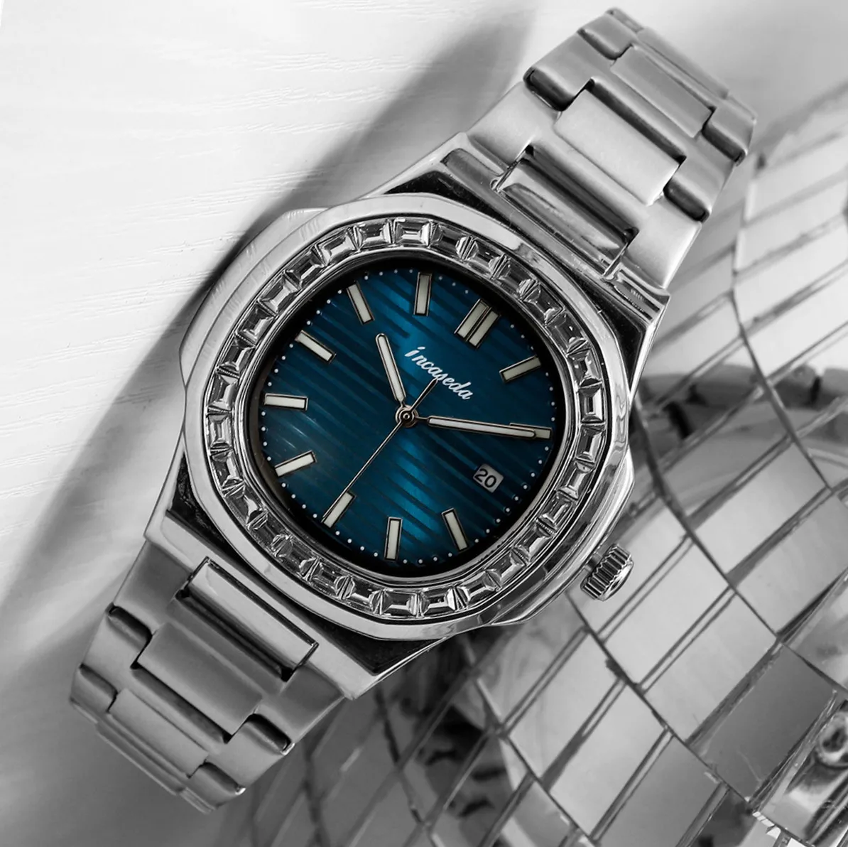 New INCASEDA luxury men's watc - Luxury Watch Name Brands ulasan dan harga