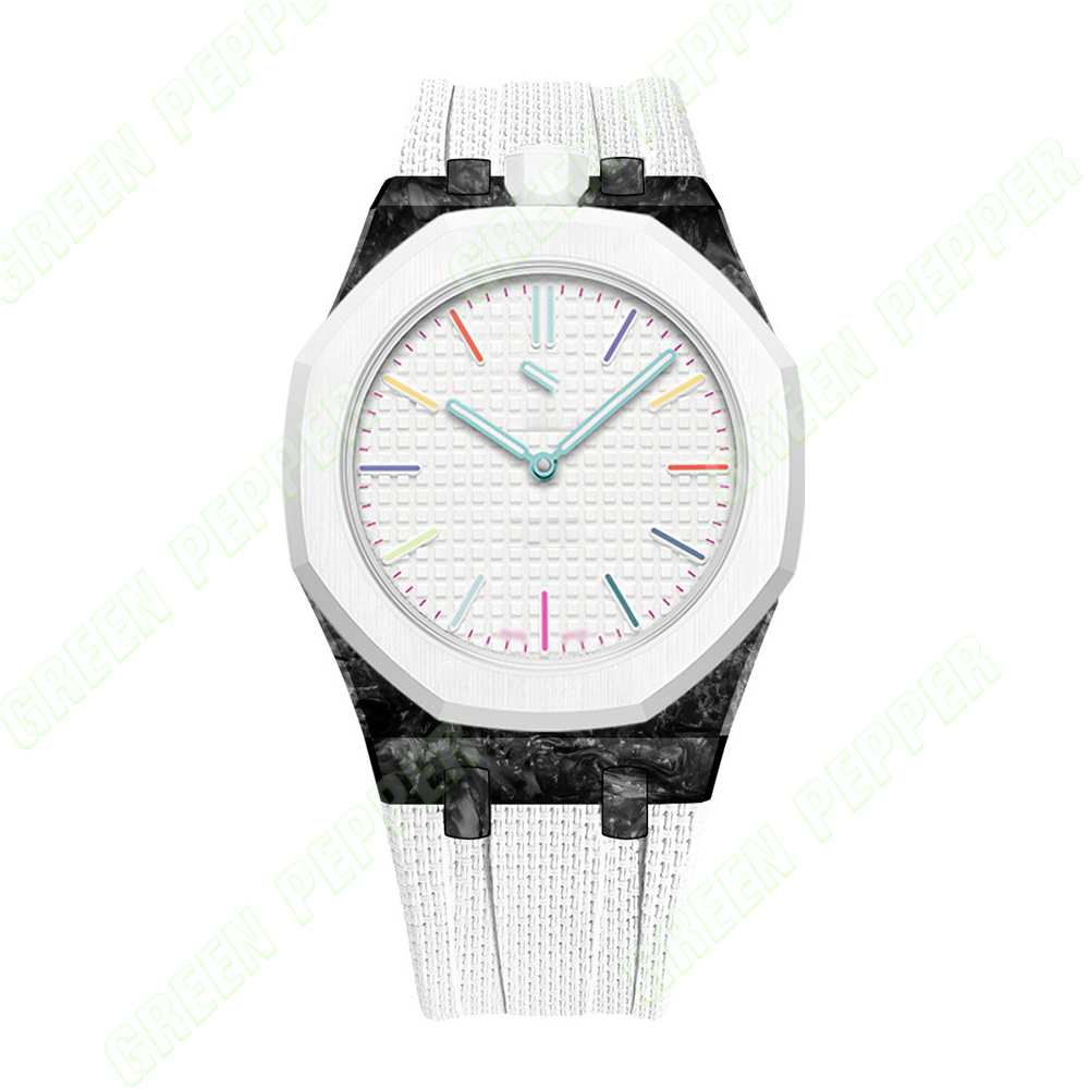 Luxury Carbon Fiber Case Fluor - Luxury X I Watch ulasan dan harga