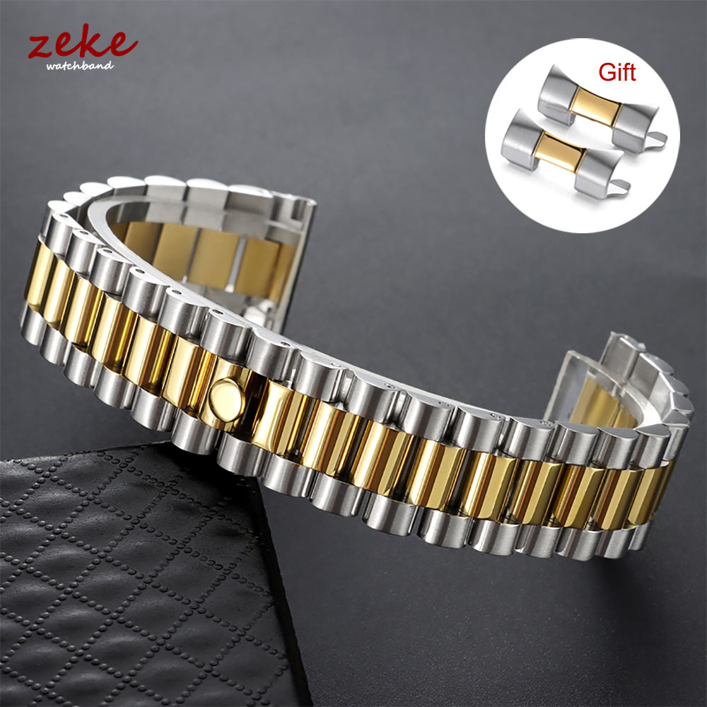 20mm 21mm 22mm Luxury Solid Wa - Luxury Watch Class ulasan dan harga