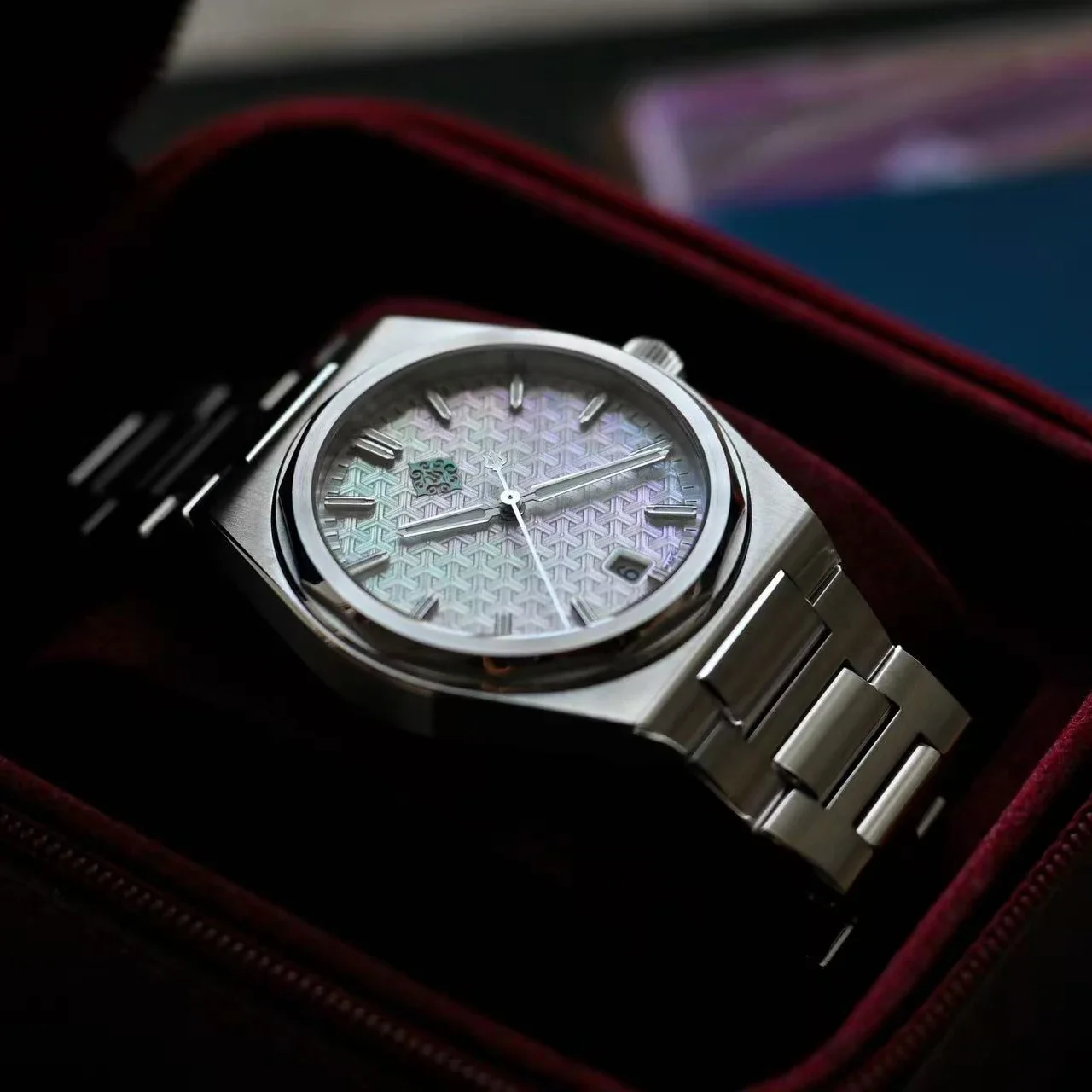 IX&DAO 2026 New Warrior 37mm M - Guilloché Dial Watch ulasan dan harga