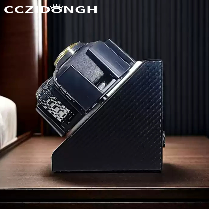 3+0 Watch Winder Leather utoma - Luxury Watch Winder Box ulasan dan harga