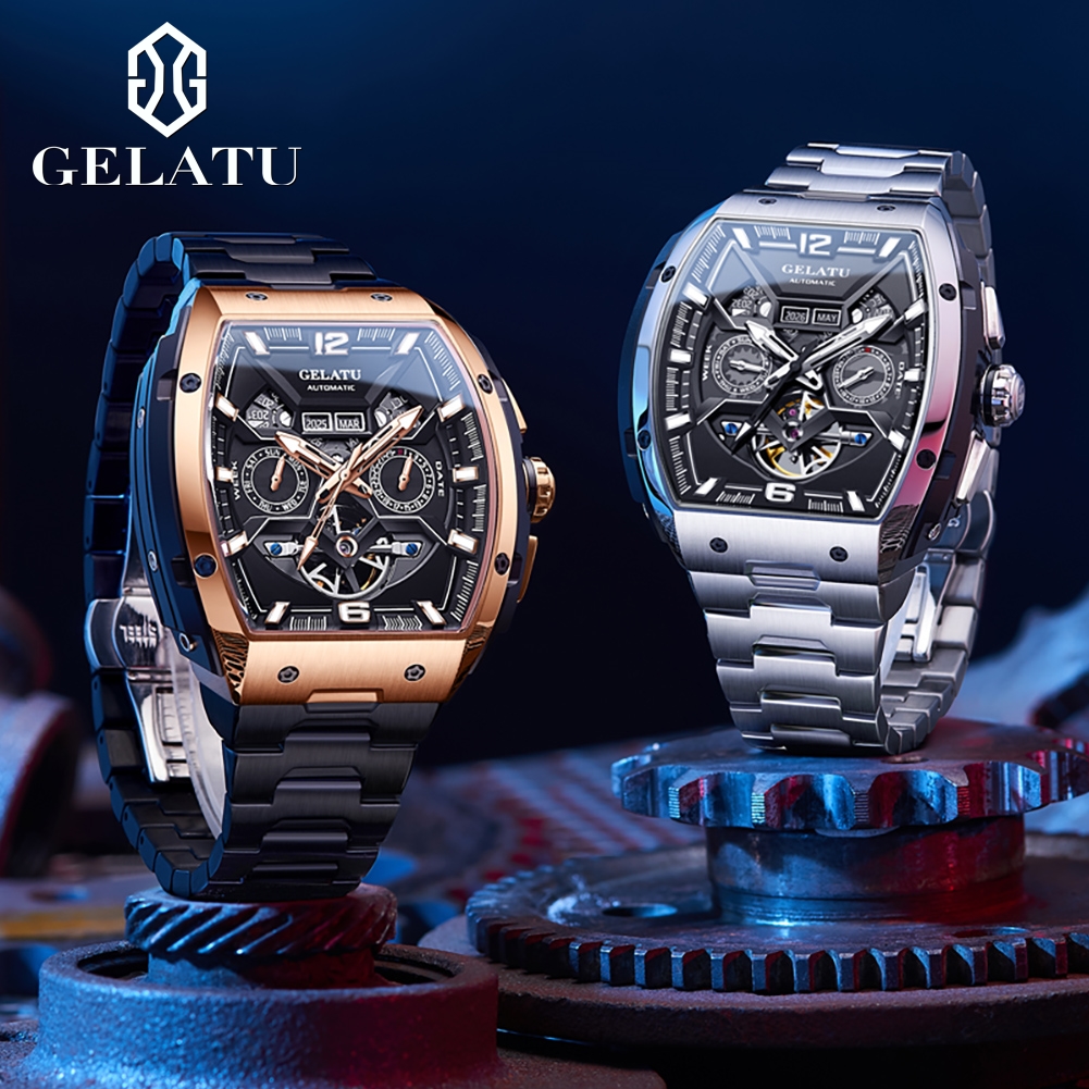 Reloj Hombre Watches Mens GELA - Tourbillon Movement Watch ulasan dan harga