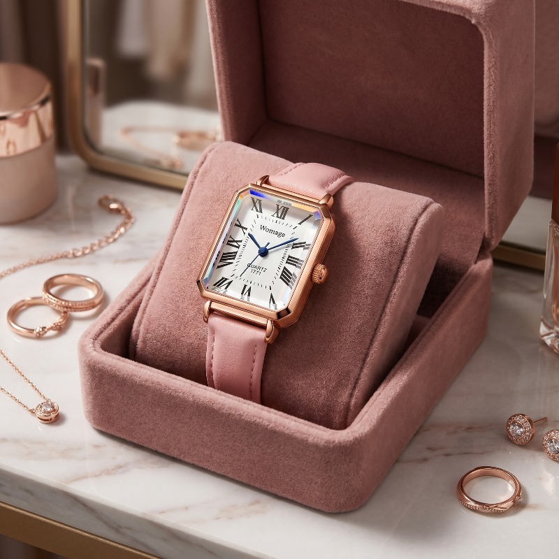 Fashion Rectangle Quartz Watch - Luxury Watch Brand For Women ulasan dan harga