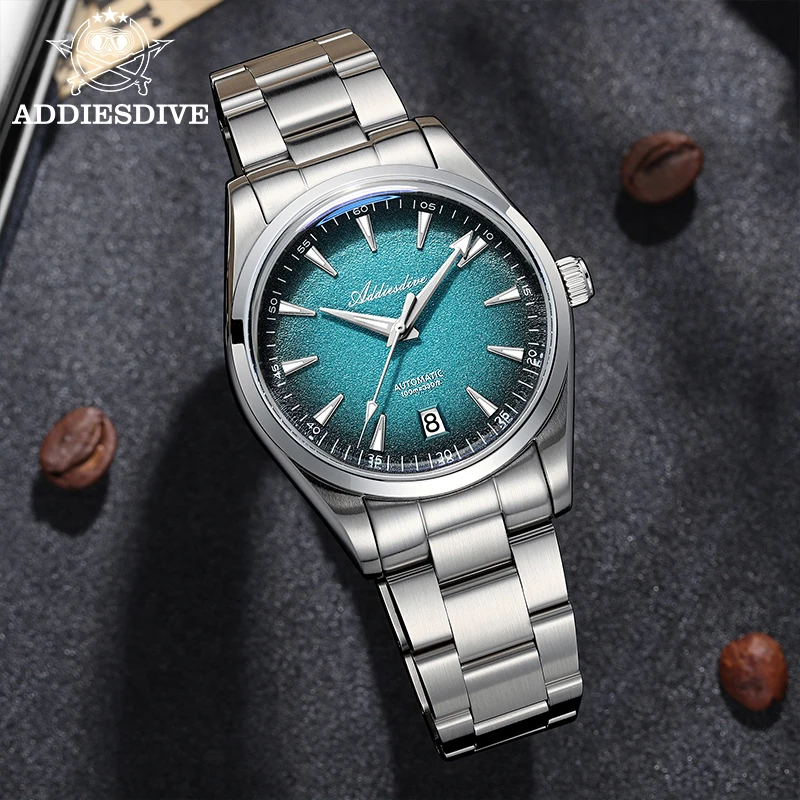 ADDIESDIVE New Men Watch 39mm  - Guilloché Dial Watch ulasan dan harga