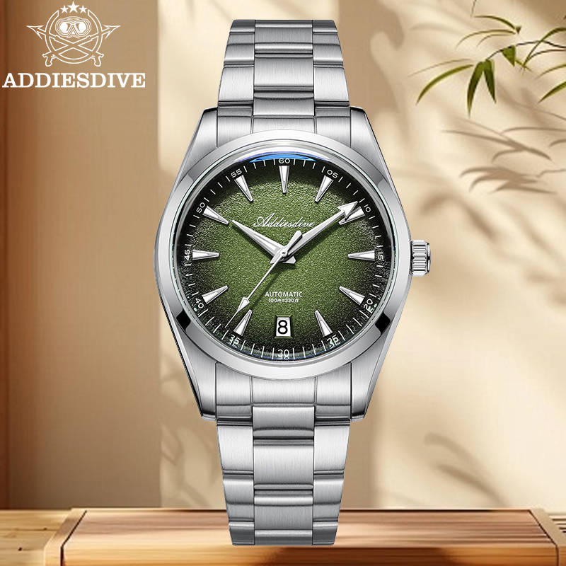 ADDIESDIVE New Men Watch 39mm  - Guilloché Dial Watch ulasan dan harga