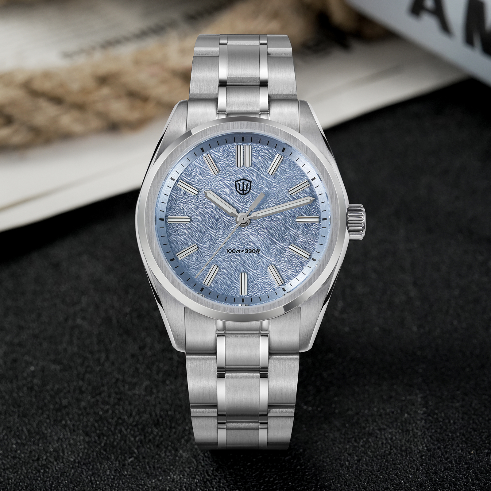 Watchdives WD0003B 36mm Quartz - Guilloché Dial Watch ulasan dan harga