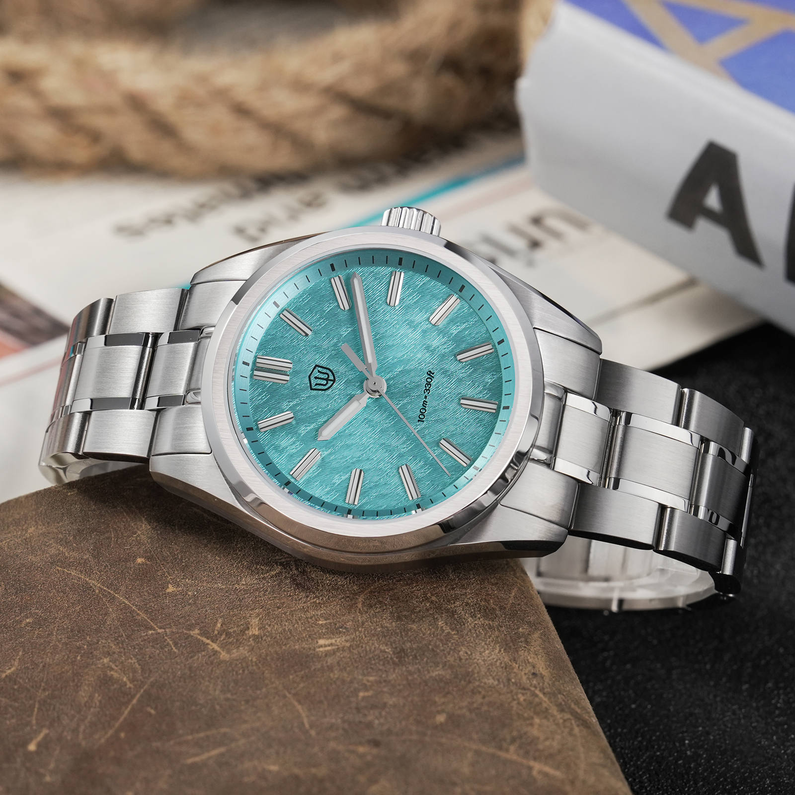 Watchdives WD0003B 36mm Quartz - Guilloché Dial Watch ulasan dan harga