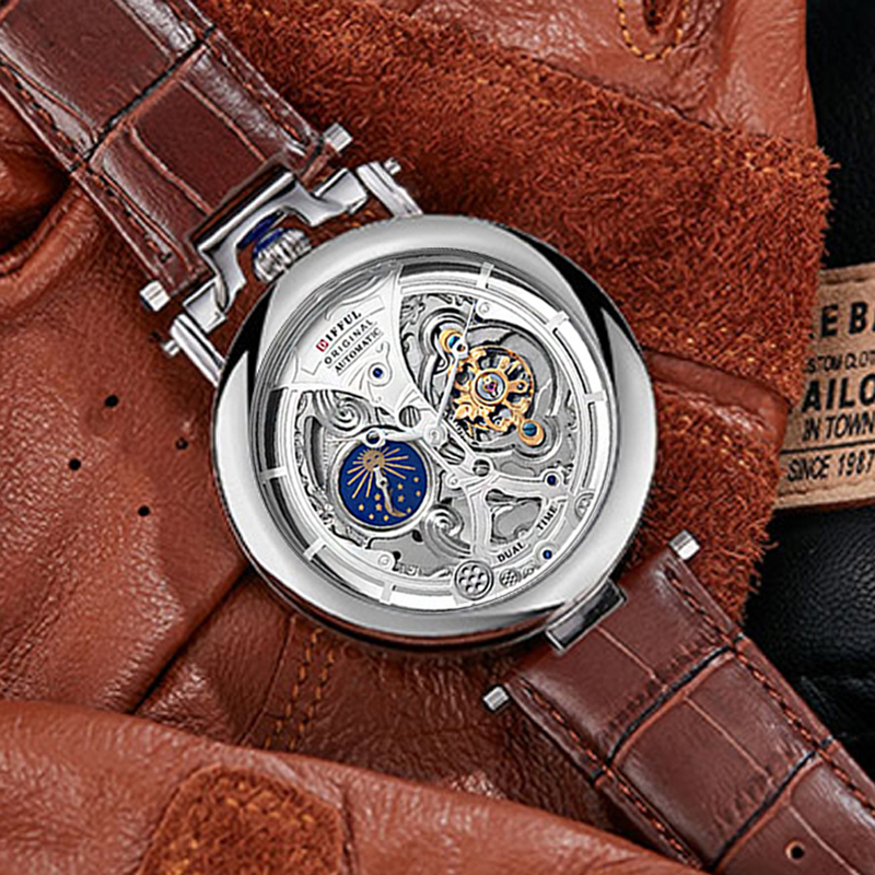 New Fashion Hollow Automatic M - Tourbillon Movement Watch ulasan dan harga