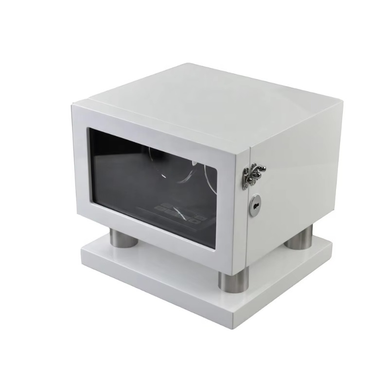 White Brown Leather Controller - Luxury Watch Winder Box ulasan dan harga