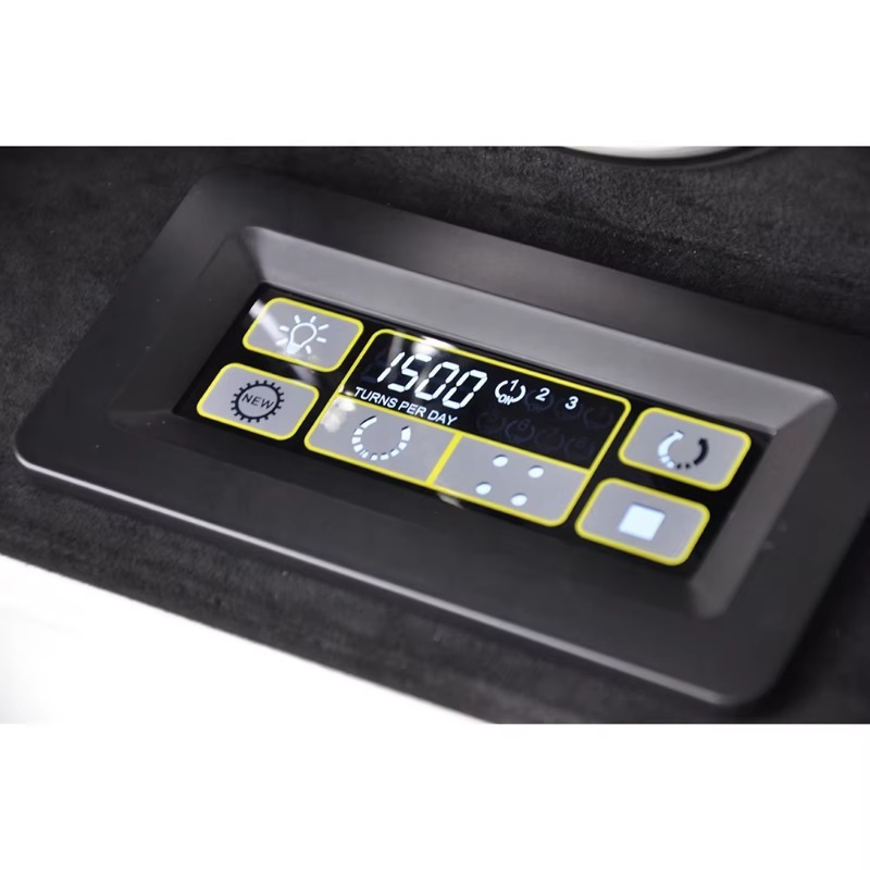 White Brown Leather Controller - Luxury Watch Winder Box ulasan dan harga