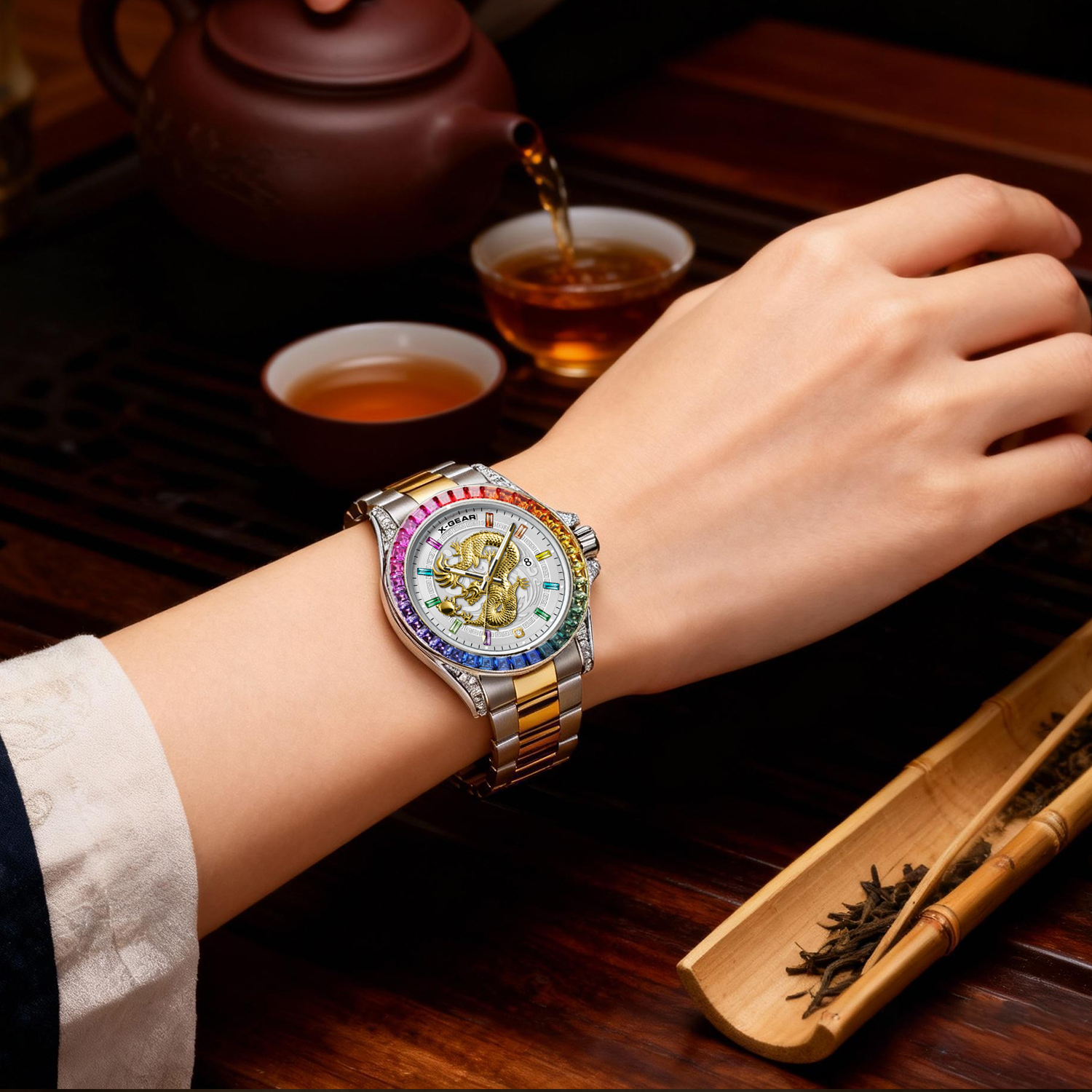 X-GEAR Real Dragon Dial Men's  - Luxury X I Watch ulasan dan harga