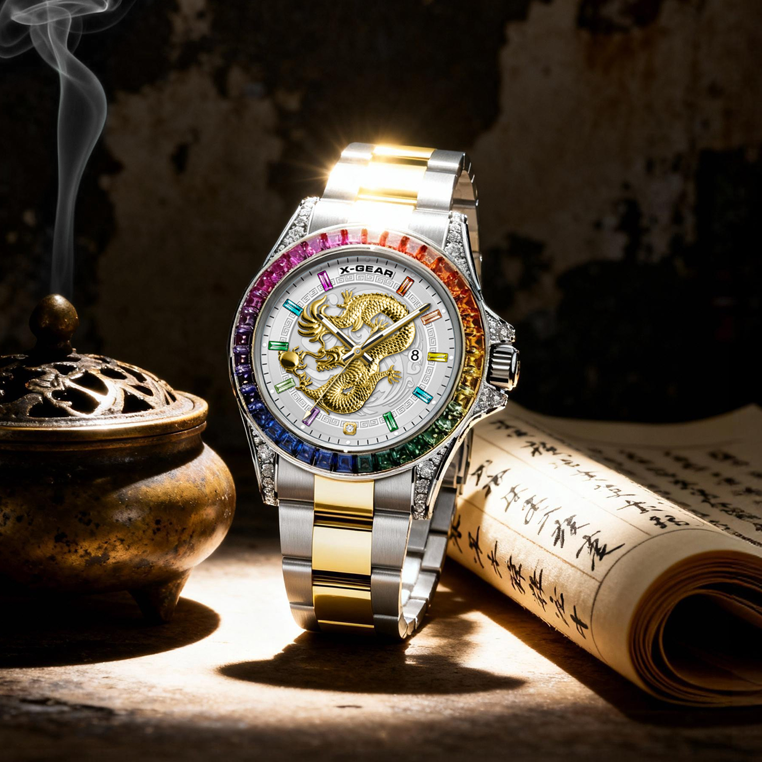 X-GEAR Real Dragon Dial Men's  - Luxury X I Watch ulasan dan harga
