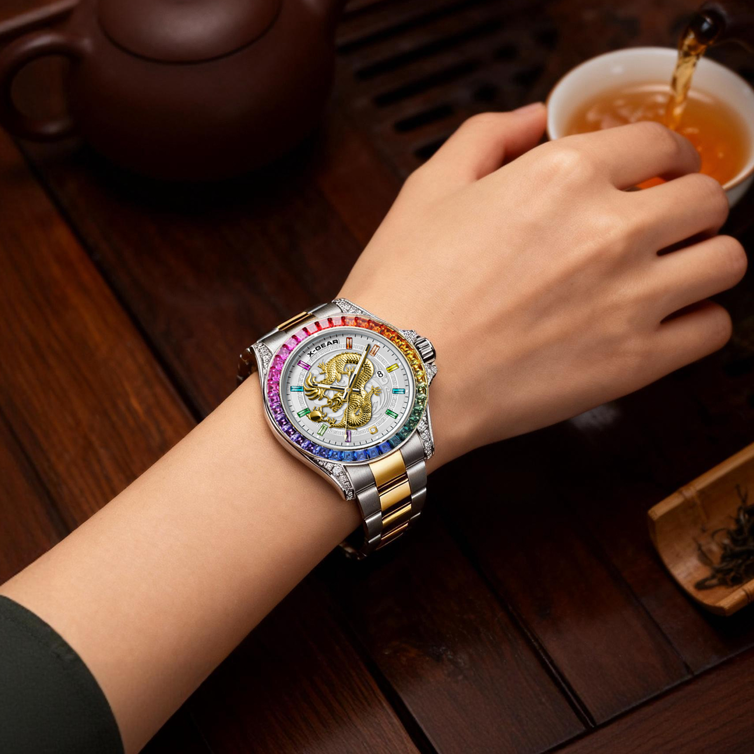X-GEAR Real Dragon Dial Men's  - Luxury X I Watch ulasan dan harga