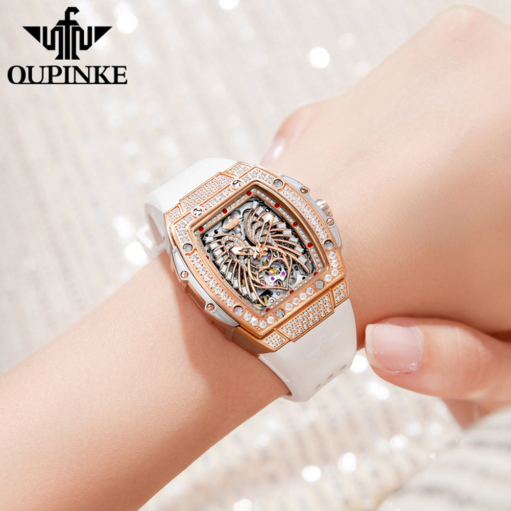OUPINKE 3225 Box Set ladies' w - Luxury Watch And Bracelet ulasan dan harga