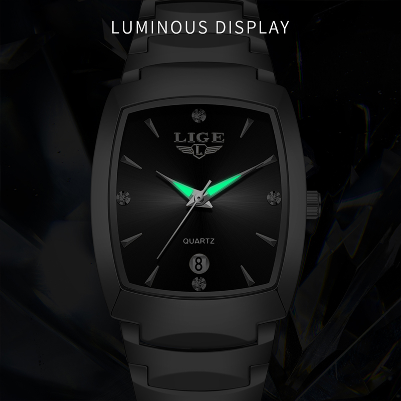LIGE Watch women Business Luxu - Luxury Watch And Bracelet ulasan dan harga