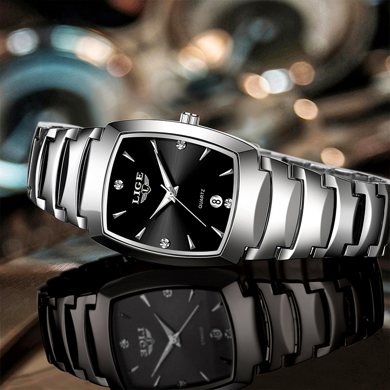 LIGE Watch women Business Luxu - Luxury Watch And Bracelet ulasan dan harga
