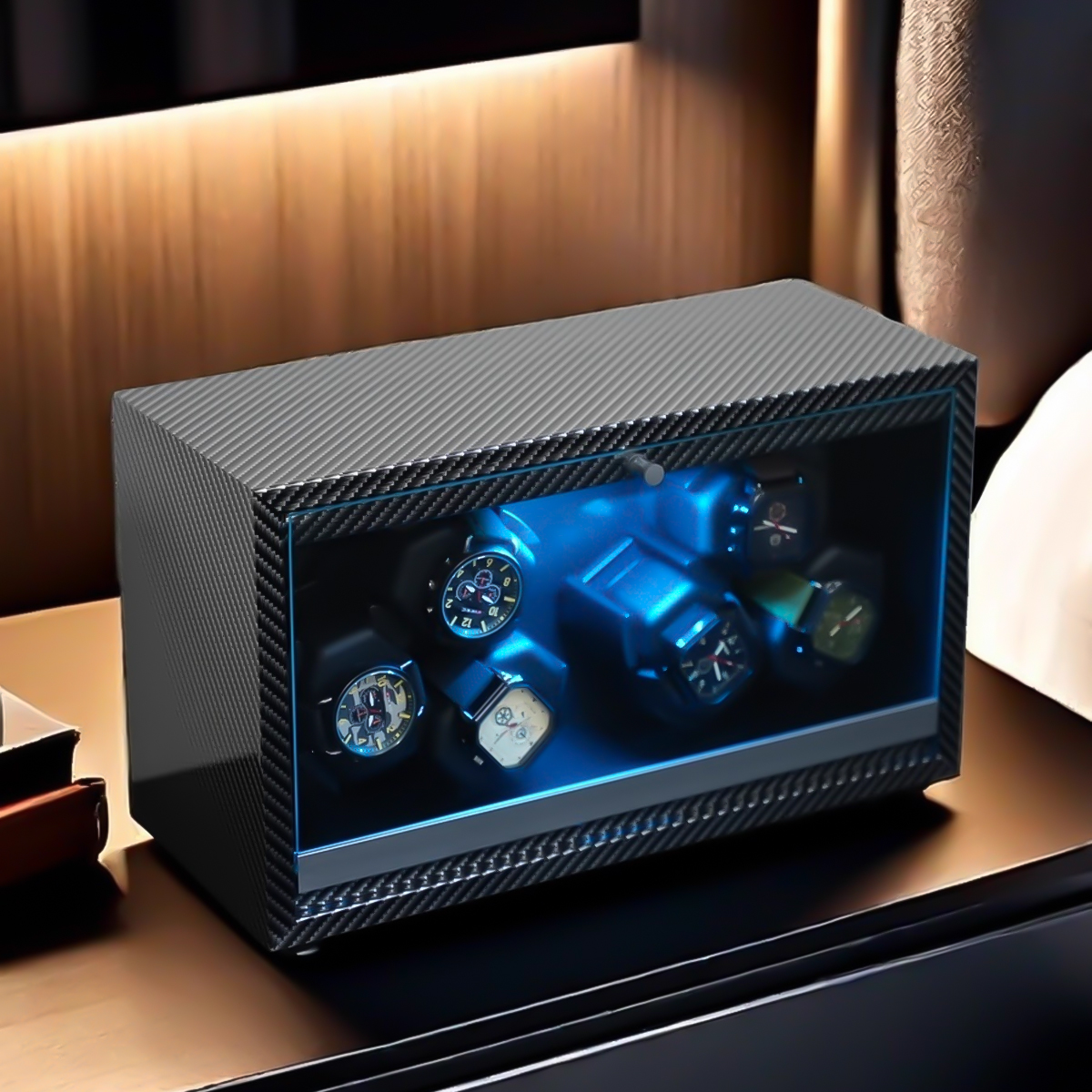 Watch Winder for Automatic Wat - Luxury Watch Winder Box ulasan dan harga