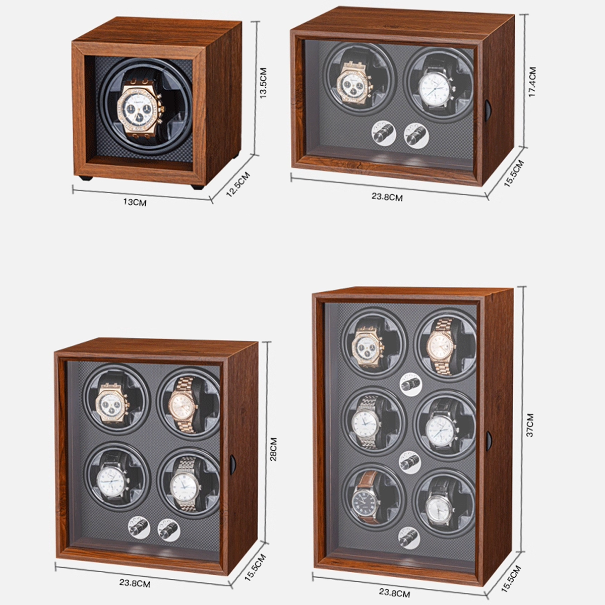Watch Winder for Automatic Wat - Luxury Watch Winder Box ulasan dan harga