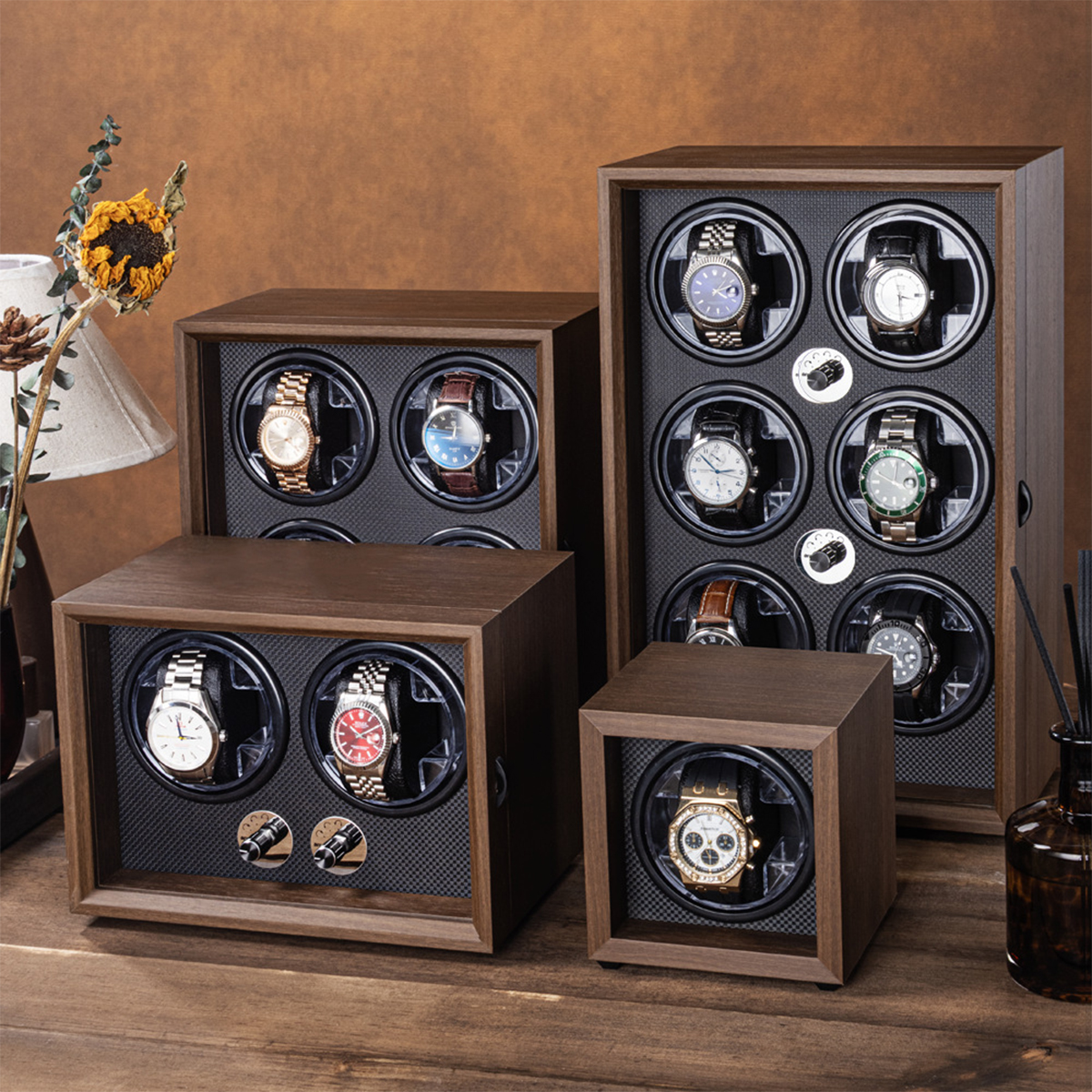 Watch Winder for Automatic Wat - Luxury Watch Winder Box ulasan dan harga