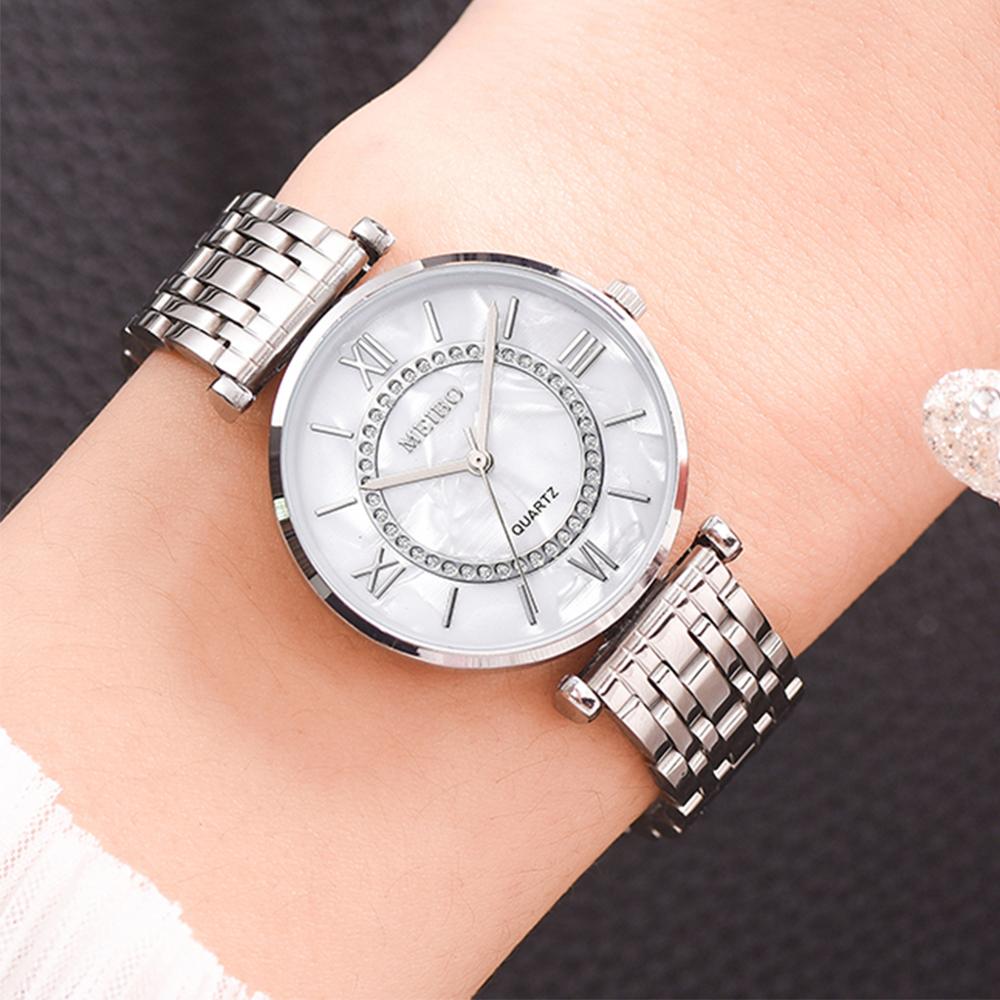 Luxury Crystal Women Bracelet  - Luxury Watch For Girls ulasan dan harga