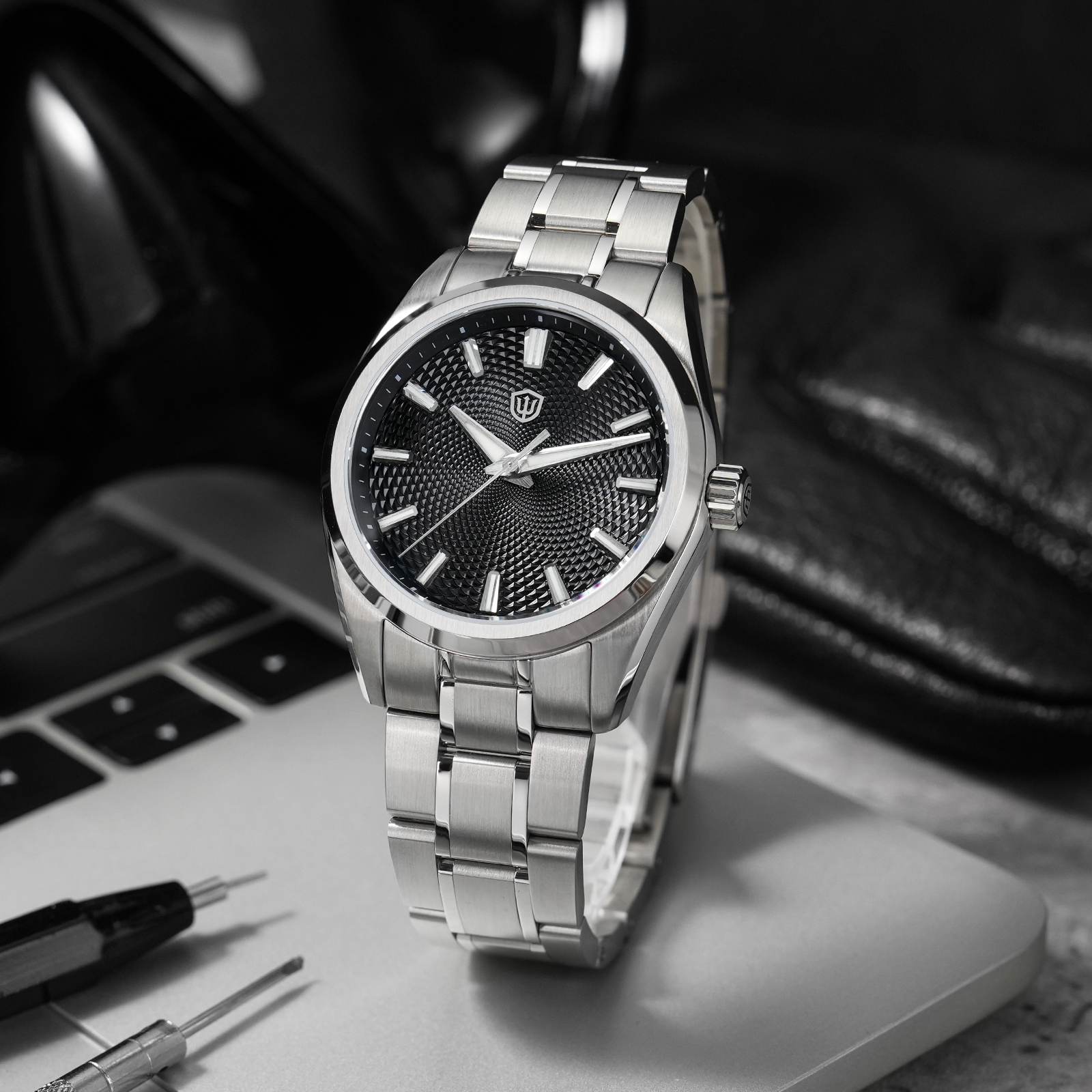 Watchdives WD0003G Guilloche D - Guilloché Dial Watch ulasan dan harga