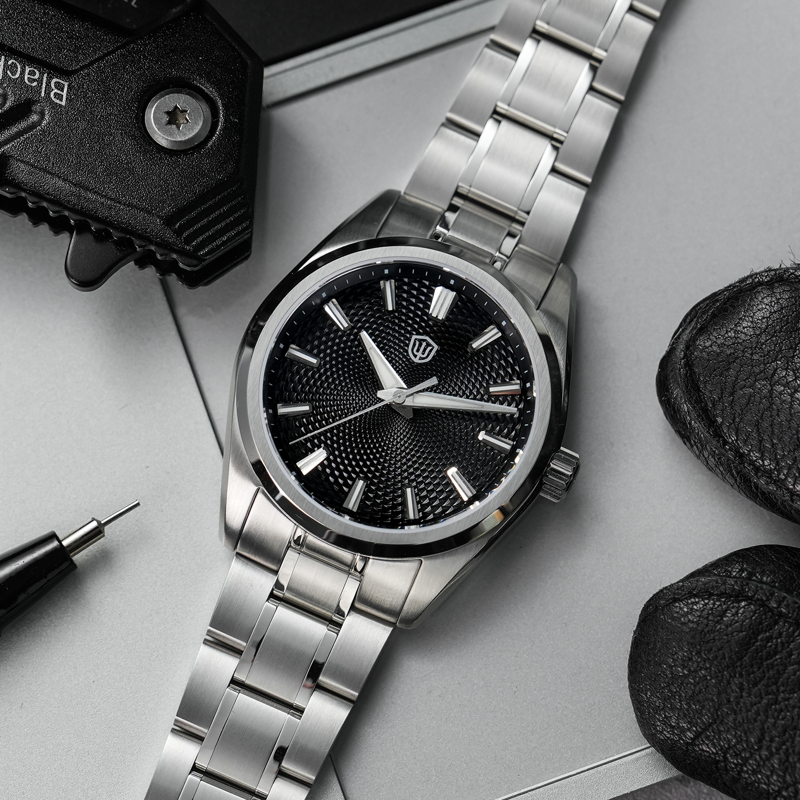Watchdives WD0003G Guilloche D - Guilloché Dial Watch ulasan dan harga