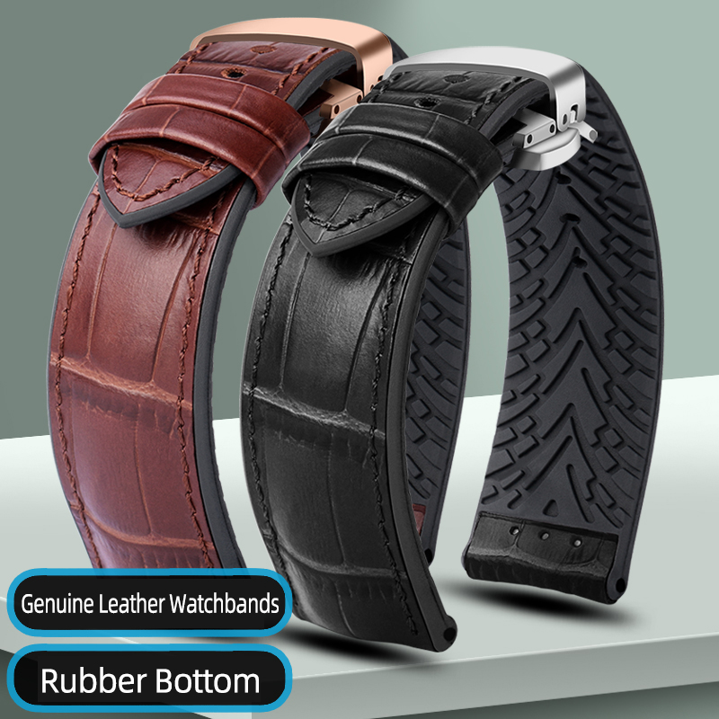 Genuine Leather Watchbands 19/ - Luxury Watch Omega ulasan dan harga