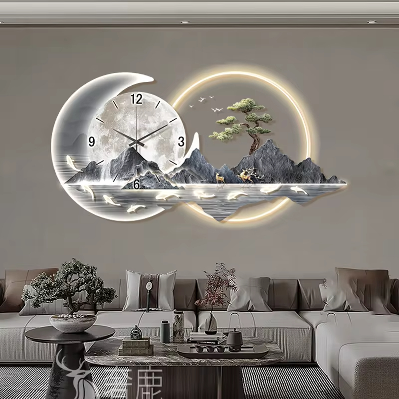 Fashion Luxury Clock Wall Chin - Luxury Watch Wall Clock ulasan dan harga