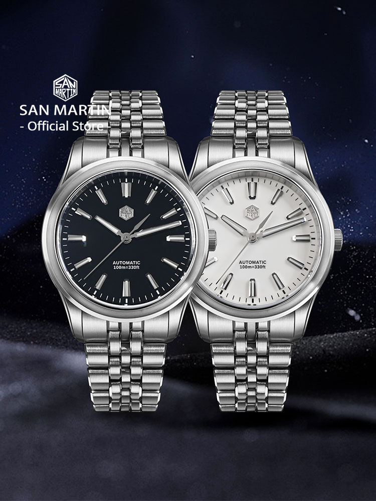 San Martin 36mm 39mm Gada Clas - Guilloché Dial Watch ulasan dan harga