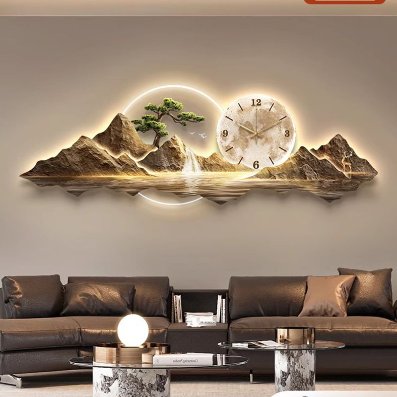 Living Room Wall Clocks Art Mu - Luxury Watch Wall Clock ulasan dan harga