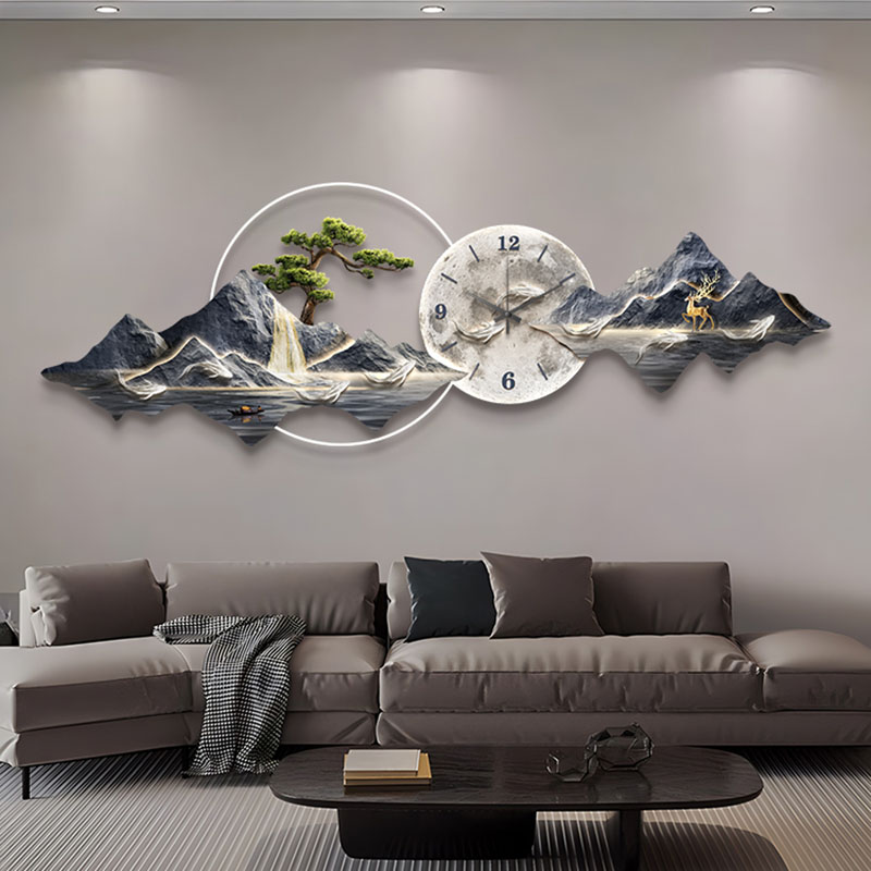 Living Room Wall Clocks Art Mu - Luxury Watch Wall Clock ulasan dan harga