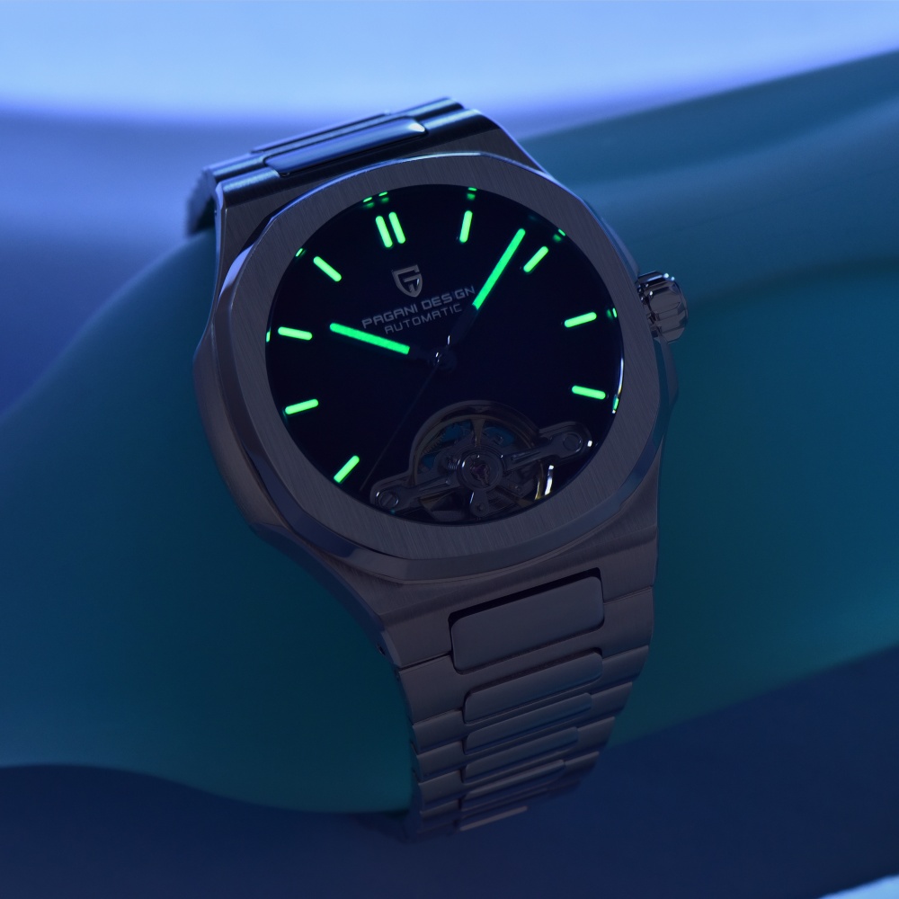 PAGANI DESIGN New Mechanical H - Tourbillon Movement Watch ulasan dan harga