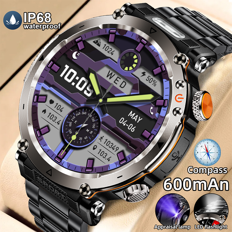 LIGE New Fashion luxury 5ATM M - Compass Watch Luxury ulasan dan harga