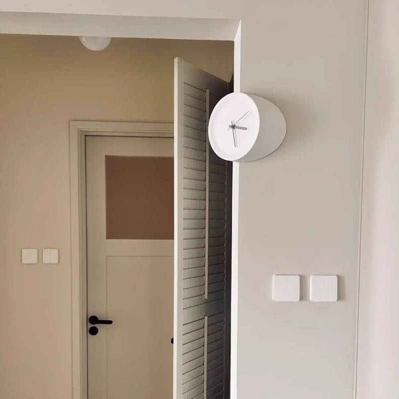 Ins Quiet Wall Clock 8inch Non - Luxury Watch Wall Clock ulasan dan harga