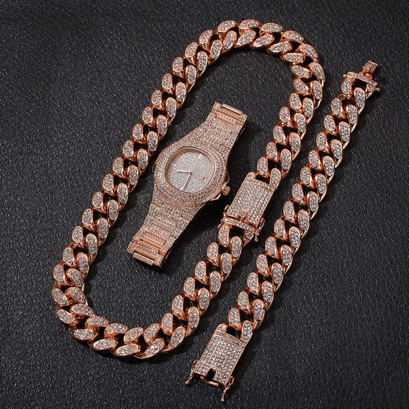 Rapper Chain HipHop Miami Curb - Luxury Watch Miami ulasan dan harga