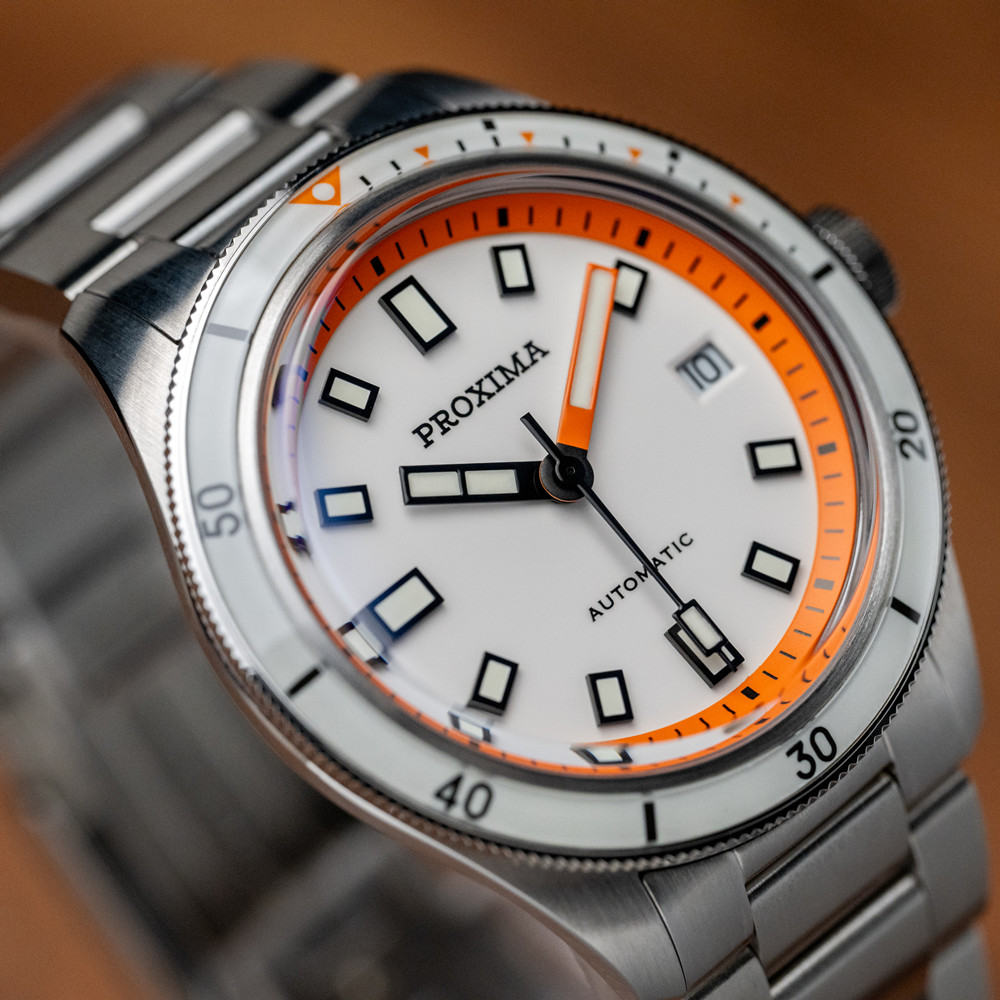 Proxima PX1703 Luxury Diver Wa - Guilloché Dial Watch ulasan dan harga