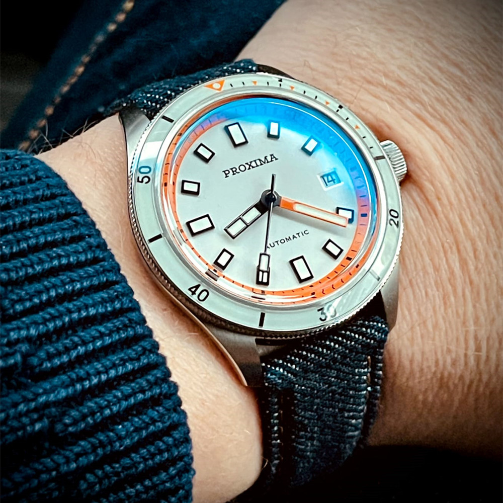 Proxima PX1703 Luxury Diver Wa - Guilloché Dial Watch ulasan dan harga