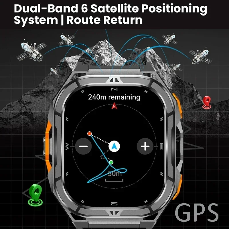 Luxury AMOLED Smartwatch Real  - Compass Watch Luxury ulasan dan harga