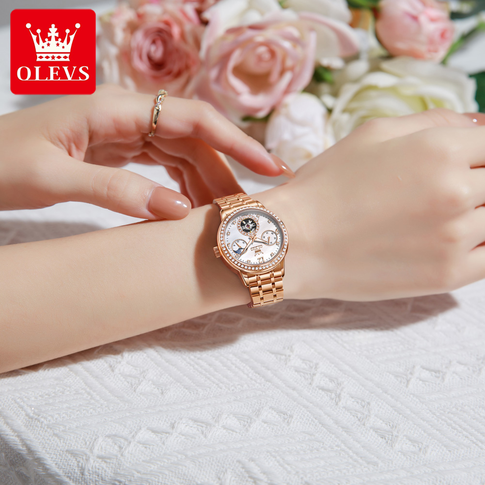 OLEVS Women's Watches Top Bran - Luxury Watch And Bracelet ulasan dan harga