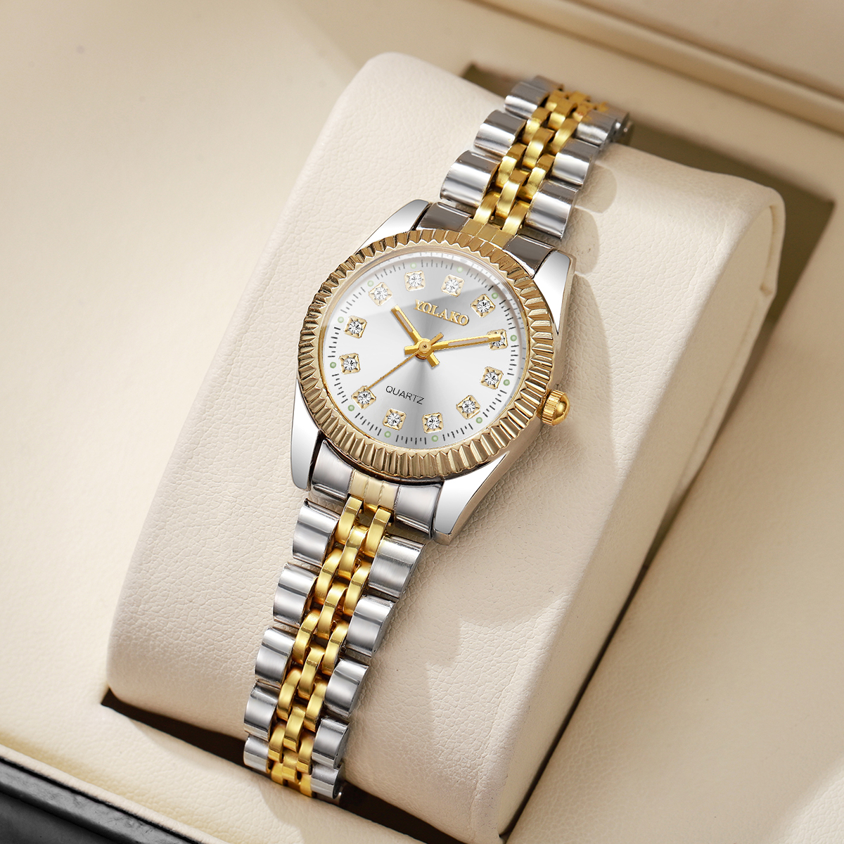 Fashion Rhinestone Women Quart - Luxury Watch For Girls ulasan dan harga