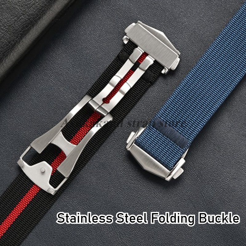 Quality Nylon Watch Strap 20mm - Luxury Watch Omega ulasan dan harga