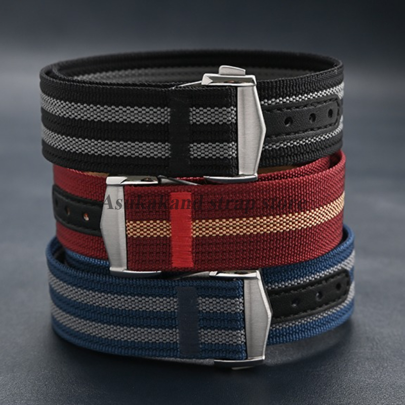 Quality Nylon Watch Strap 20mm - Luxury Watch Omega ulasan dan harga