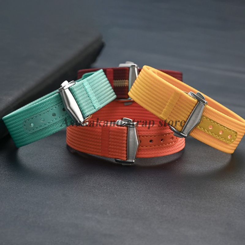 Quality Nylon Watch Strap 20mm - Luxury Watch Omega ulasan dan harga