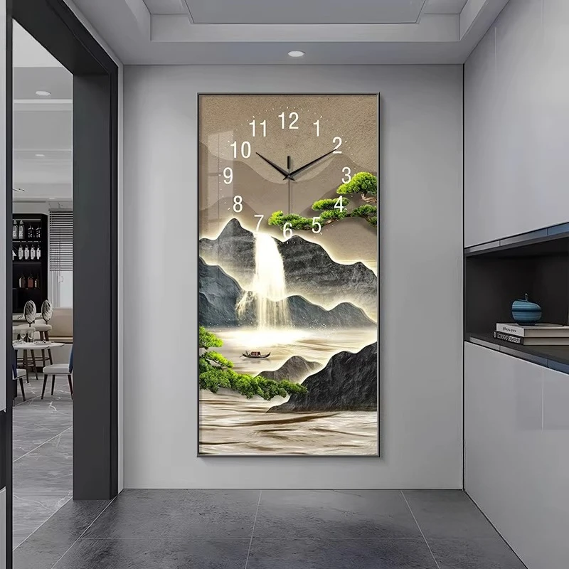 room decoration Wall clock hom - Luxury Watch Wall Clock ulasan dan harga
