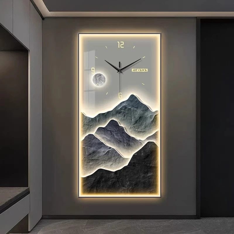 room decoration Wall clock hom - Luxury Watch Wall Clock ulasan dan harga