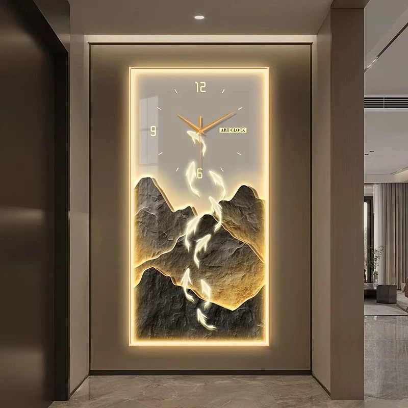 room decoration Wall clock hom - Luxury Watch Wall Clock ulasan dan harga