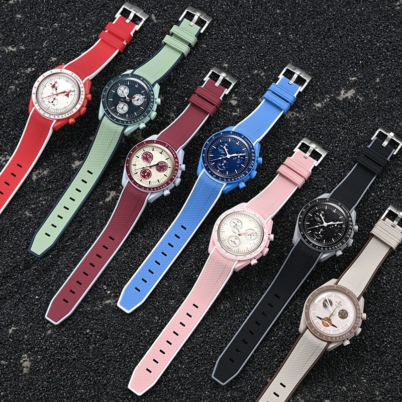 20mm Curved Quick Release Sili - Luxury Watch Omega ulasan dan harga