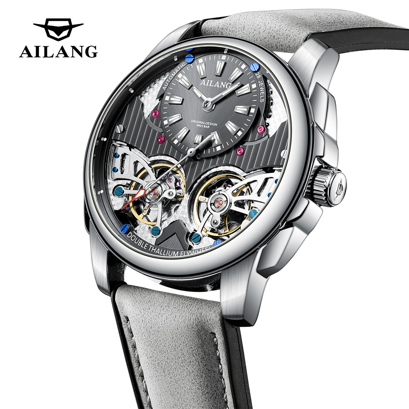 AILANG Double Tourbillon Serie - Tourbillon Movement Watch ulasan dan harga