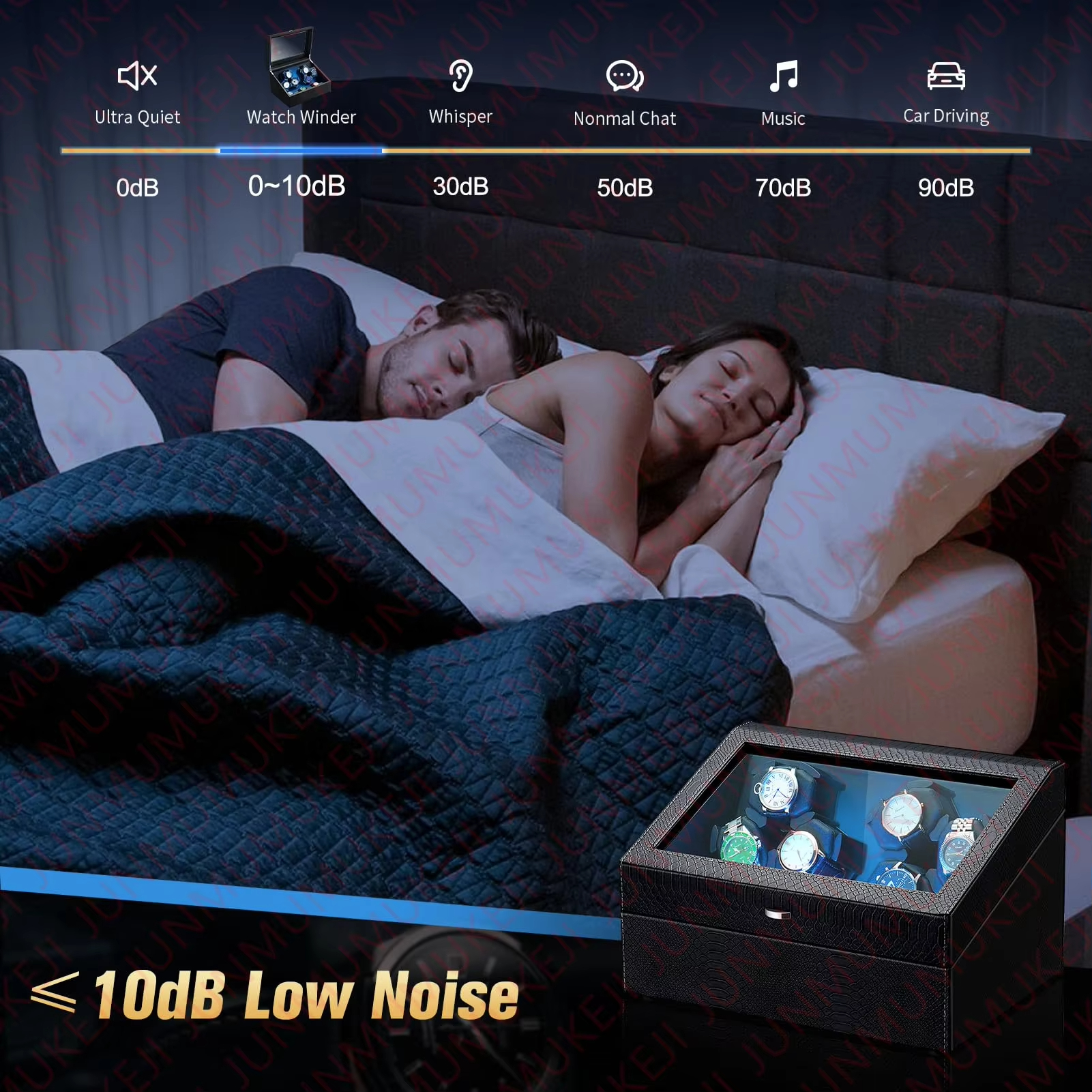Watch Winder for Automatic Wat - Luxury Watch Winder Box ulasan dan harga