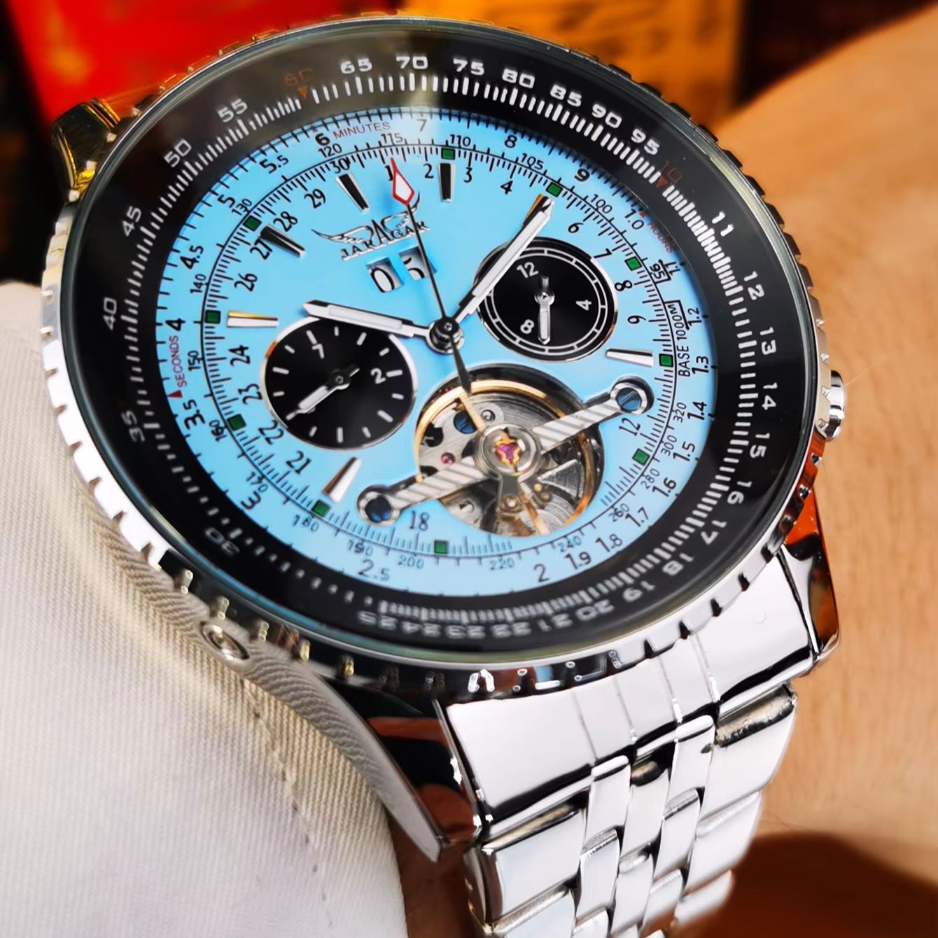 JARAGAR Sports Tourbillon Watc - Tourbillon Movement Watch ulasan dan harga